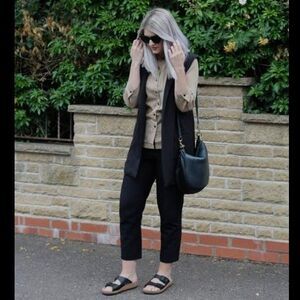 NEW Barbour Bison‎ button up shirt Size 8 designer tan